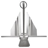 Leopard No-Snag #10 Heavy-Duty Hot Dip Galvanized Steel Grapnel Anchor, 6-lb Front_Flat