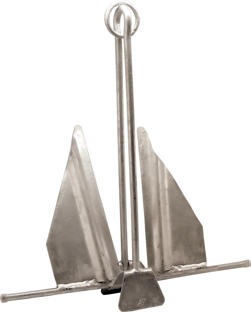 Ancre de bateau en acier robuste nº10 Leopard NoSnag, 9 lb Canadian Tire