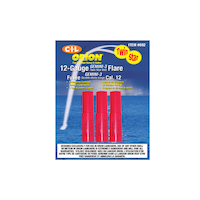 Orion CIL Replacement Marine Aerial/Signal Flares, 3-pk, Red Front_Flat