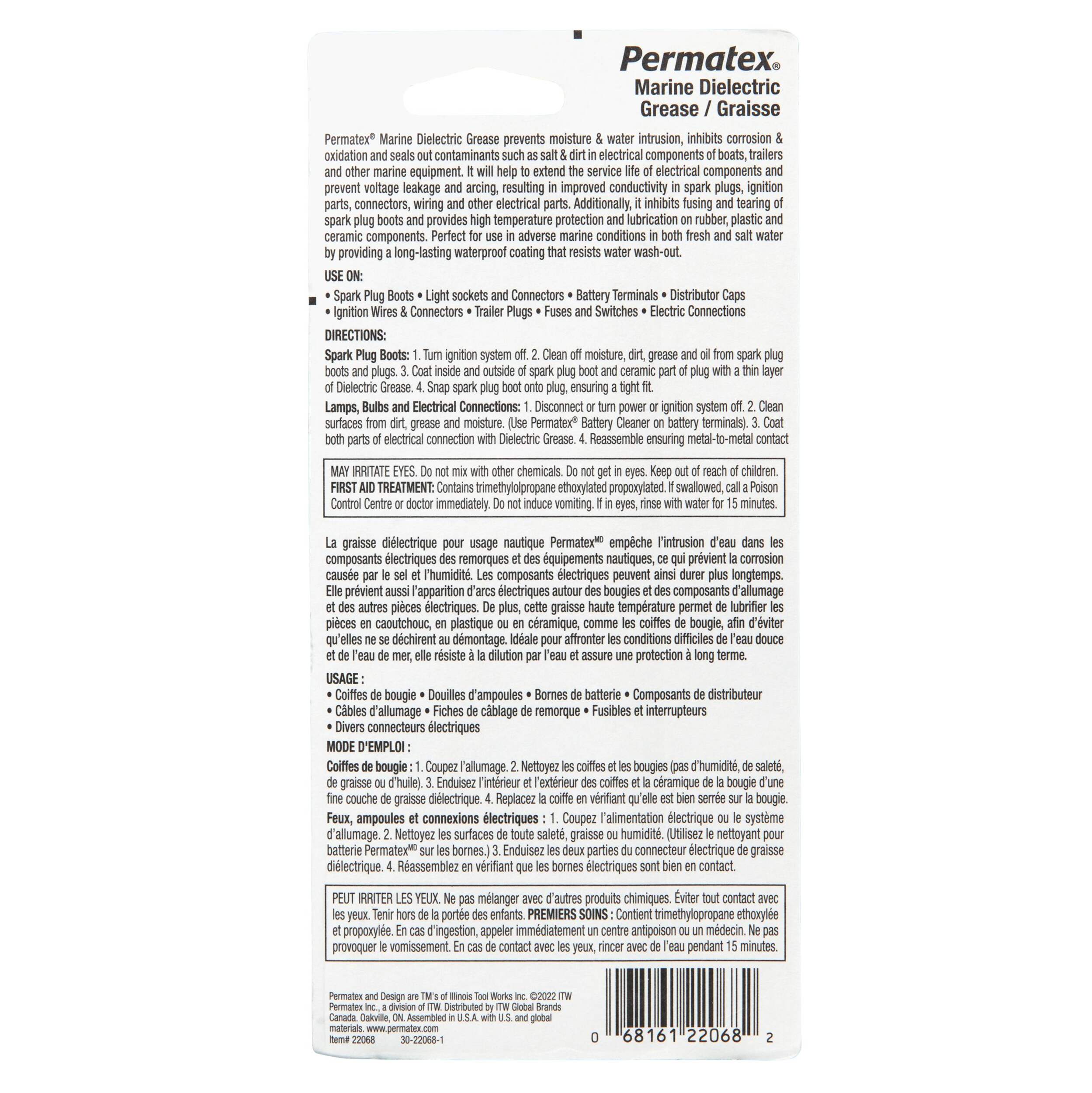 Permatex Marine Dielectric Grease, Unscented, 80ml Canadian Tire