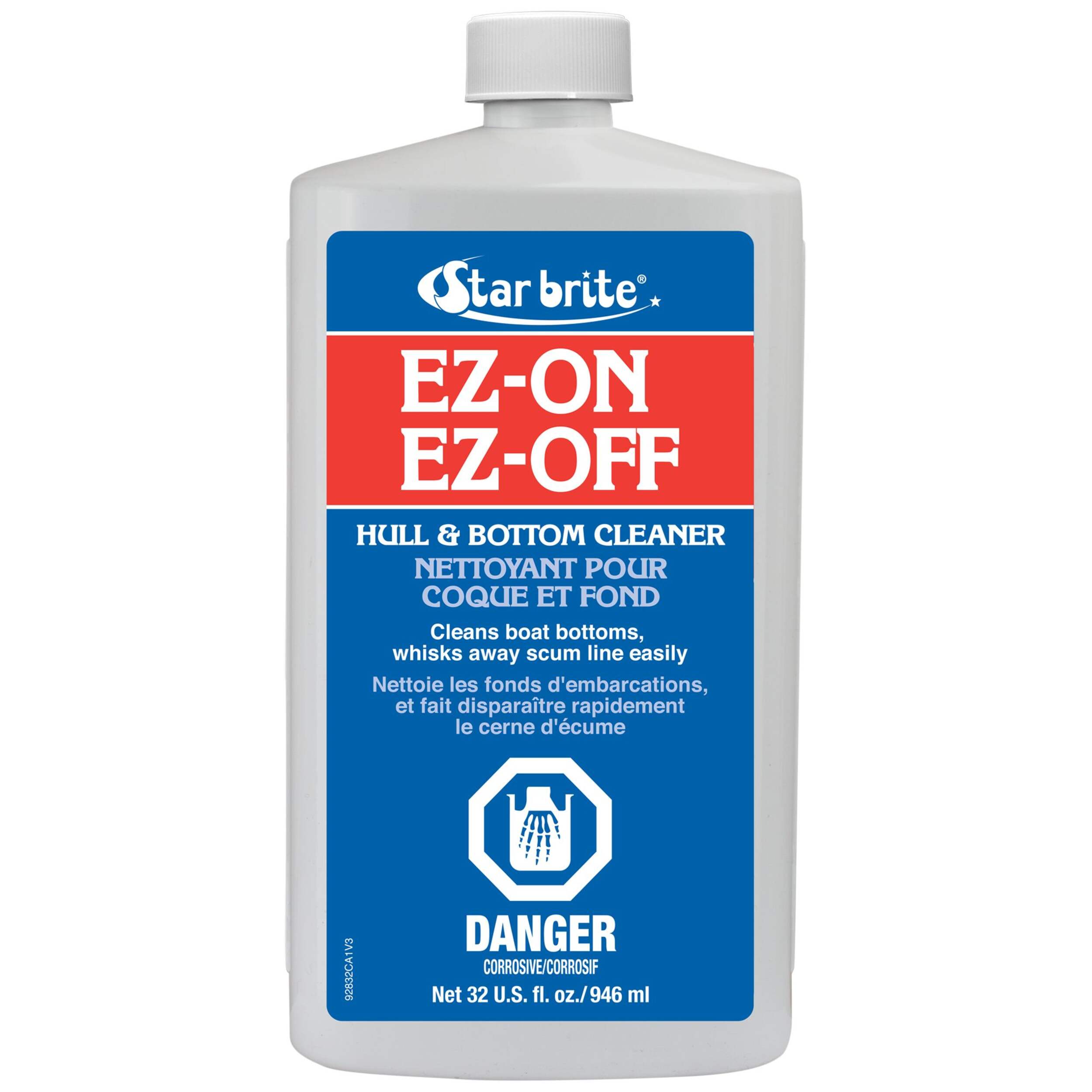 Starbrite EZ-On EZ-Off Hull Cleaner for Plastic & Fibreglass, 946-mL Front_Flat
