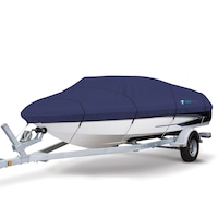 Classic Accessories Tripel Deluxe Water Resistant Boat Covers, Navy, Assorted Sizes