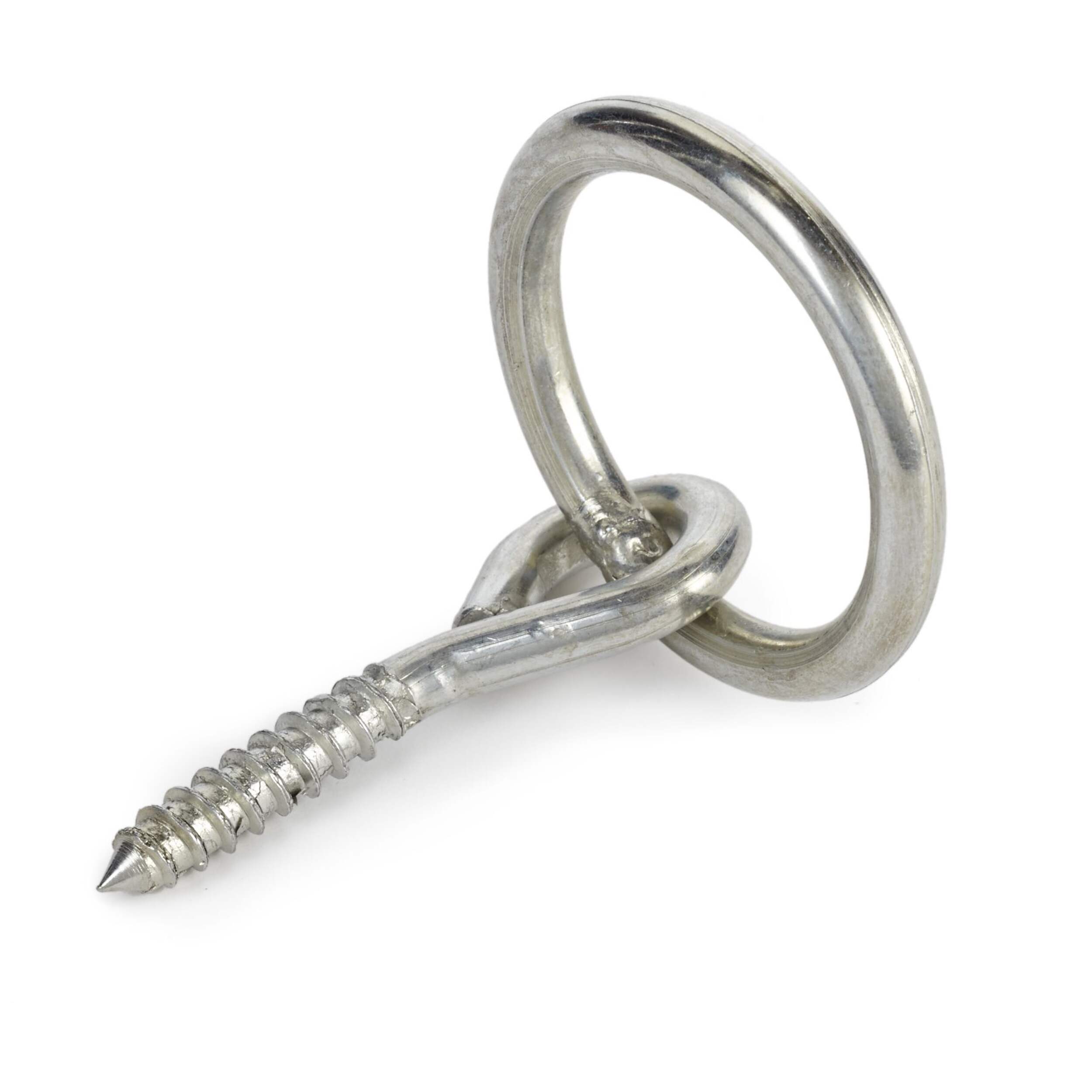 Dock Edge Dolphin™ Zinc Plated Screw Dock Ring, 2-in x 5/16-in Composite_or_Mixed