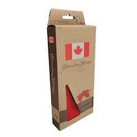 Heritage Collection Deluxe Canadian Flag, 27-in x 54-in Front_Three_Fourths_Angled_Right