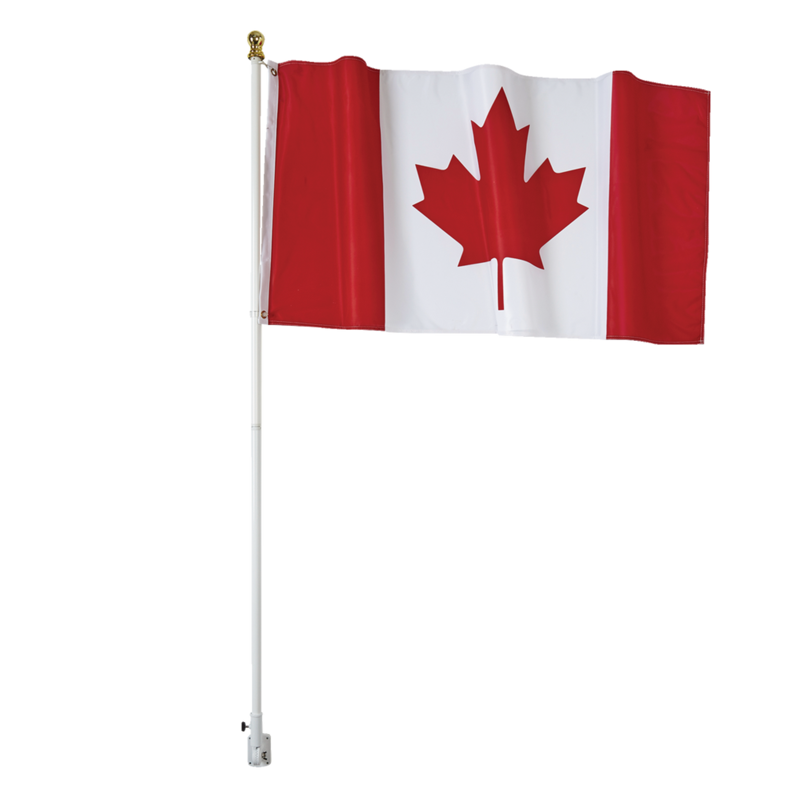 Steel Flagpole Kit with Canadian Flag, 6ft Canadian Tire