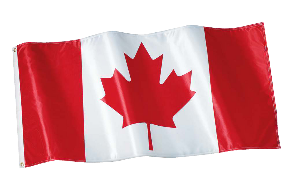 Polyester Canada Flag Canadian Tire