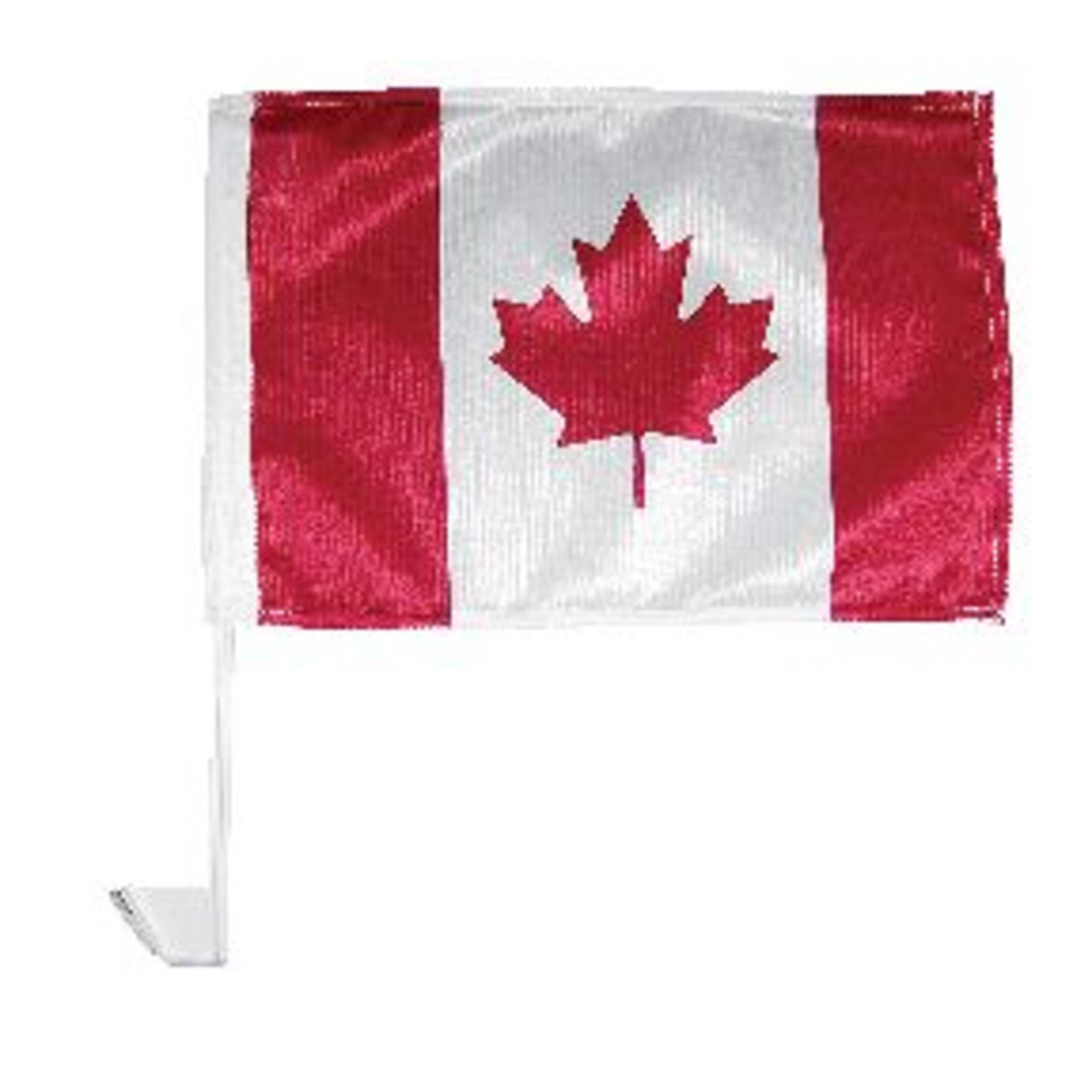 Polyester Car Window Canada Flag, 10-in x 15-in Side_Right