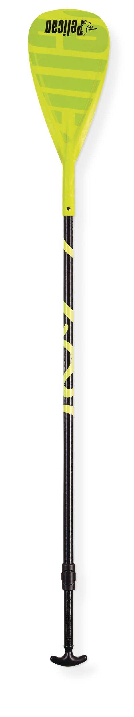 Pelican Vate Aluminum Stand-Up Paddle Board Paddle, Green/Black Front_Flat