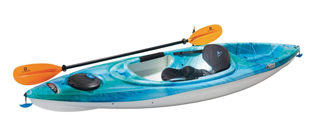 Pelican - Maxim 100X Recreational Kayak - Sit-in - Lightweight one Person  Kayak - 10ft