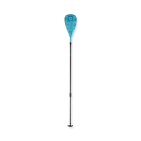 Outbound Adjustable Stand Up Paddle Board Paddle, Aqua, 67-in to 86.6-in