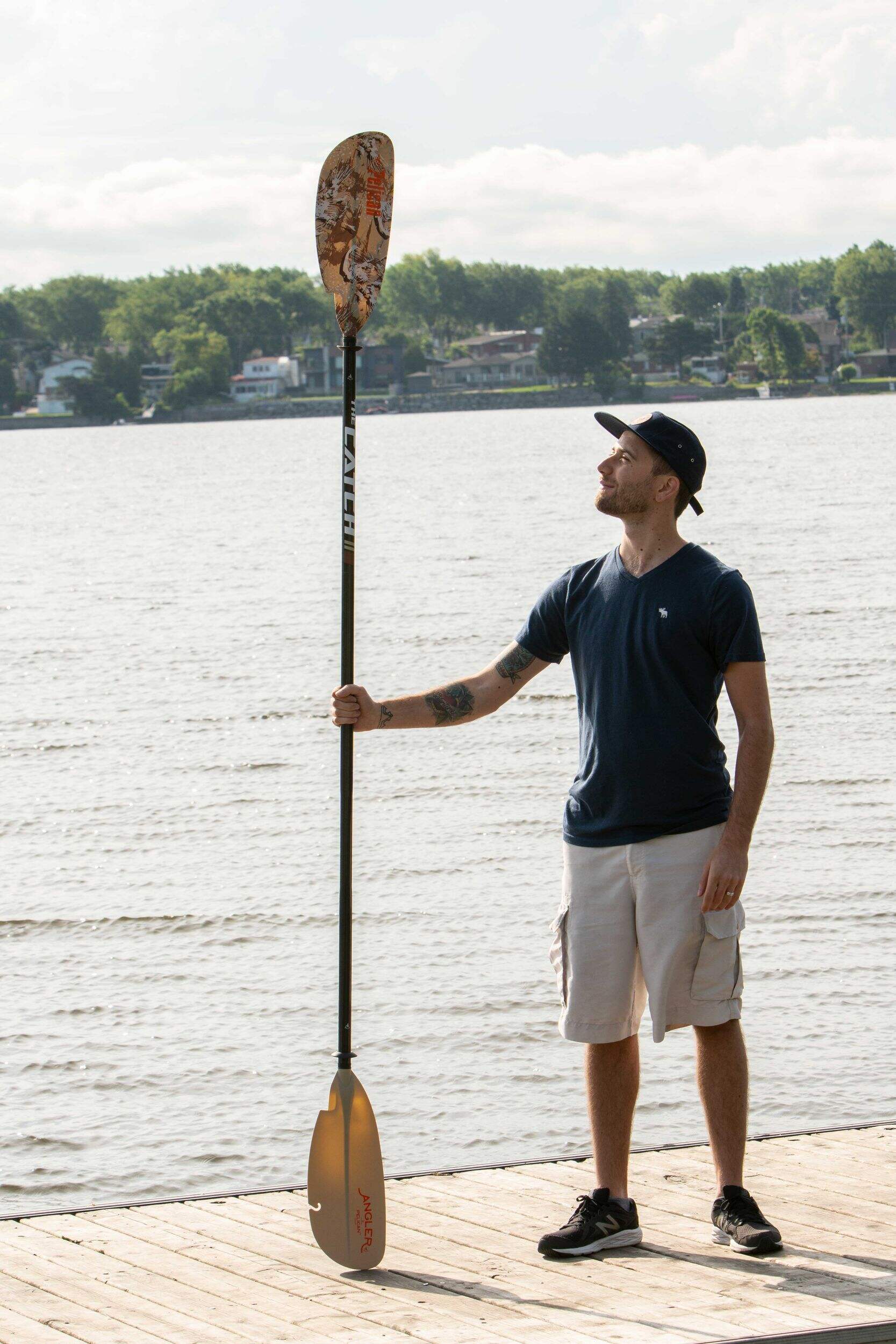 Pagaie de kayak en aluminium Pelican Catch Angler, 98,5 po Canadian Tire