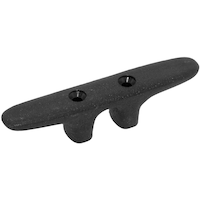 Taquet de quai en nylon, noir, 4,5 po