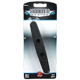 Nylon Dock Cleat, Black, 6-in Front_Flat