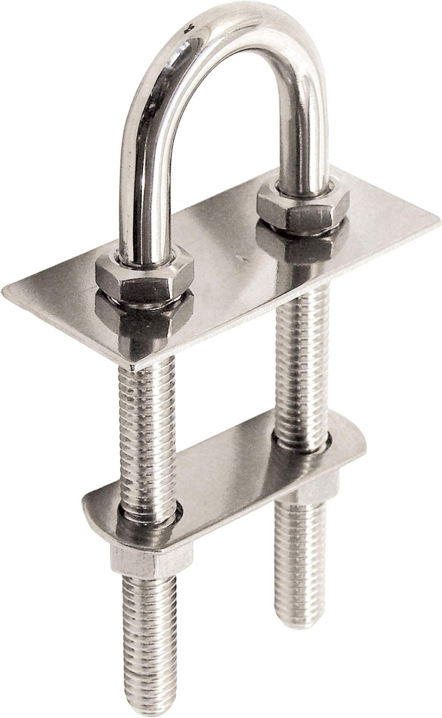 Invincible Marine Stainless Steel Stern / Bow Eye, 3.8-in Front_Angled_Right