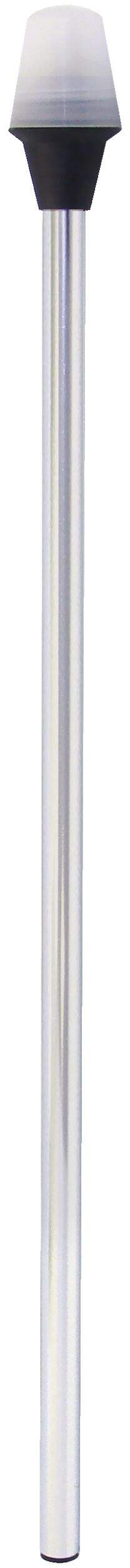 Feu de poupe à éclairage périphérique Invincible Marine, 12 V, tailles variées Front_Flat