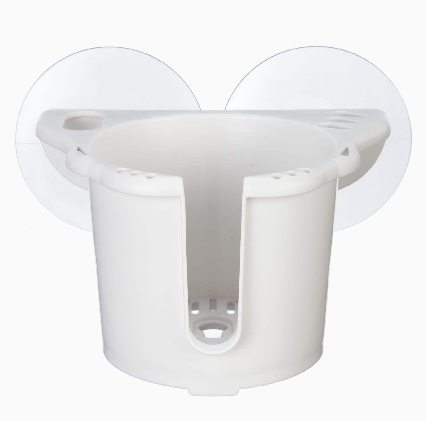 South Bend Boat Drink Holder with Suction Cups, White
