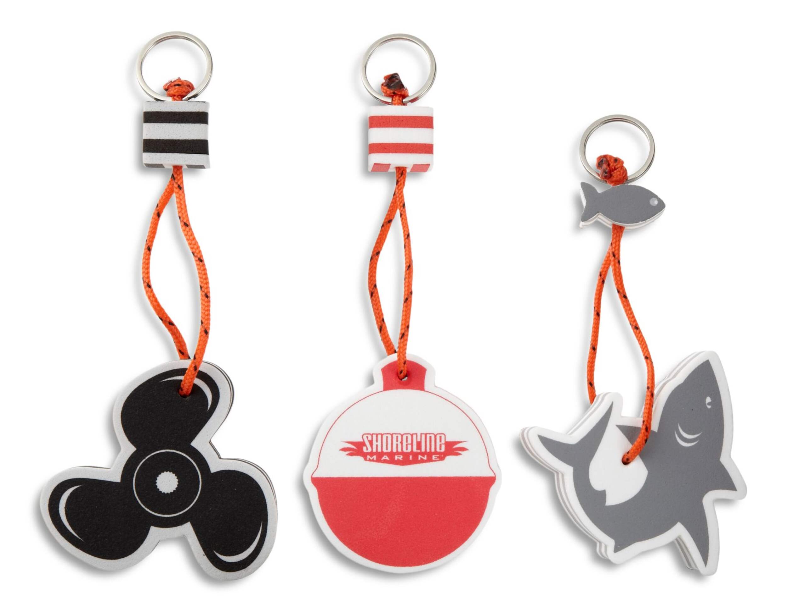 Invincible Marine Foam Key Floats, Assorted Front_Flat