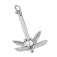 Folding Grappling Anchor for Small Craft & Dinghies, 1.5-lb