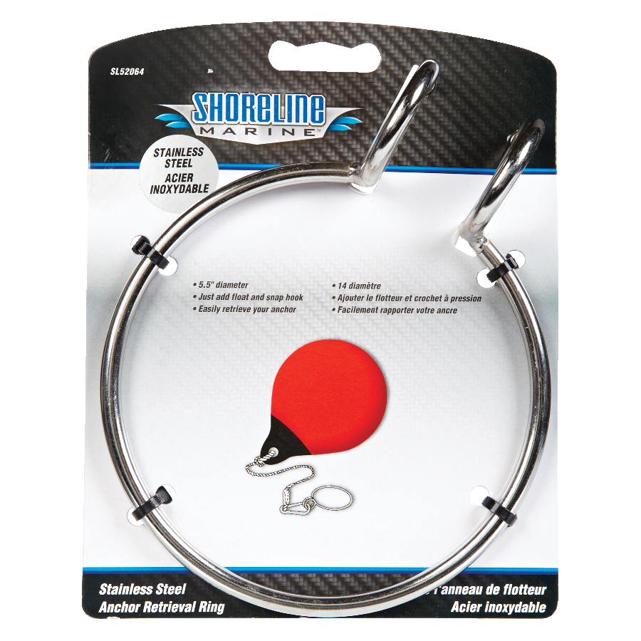 Shoreline Marine Anchor Retrieval Ring, 5.5in Canadian Tire