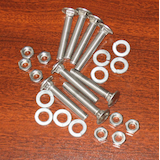 Dock Edge Stationary Galvanized Steel Dock Bolt Pack, 3/8-in Composite_or_Mixed