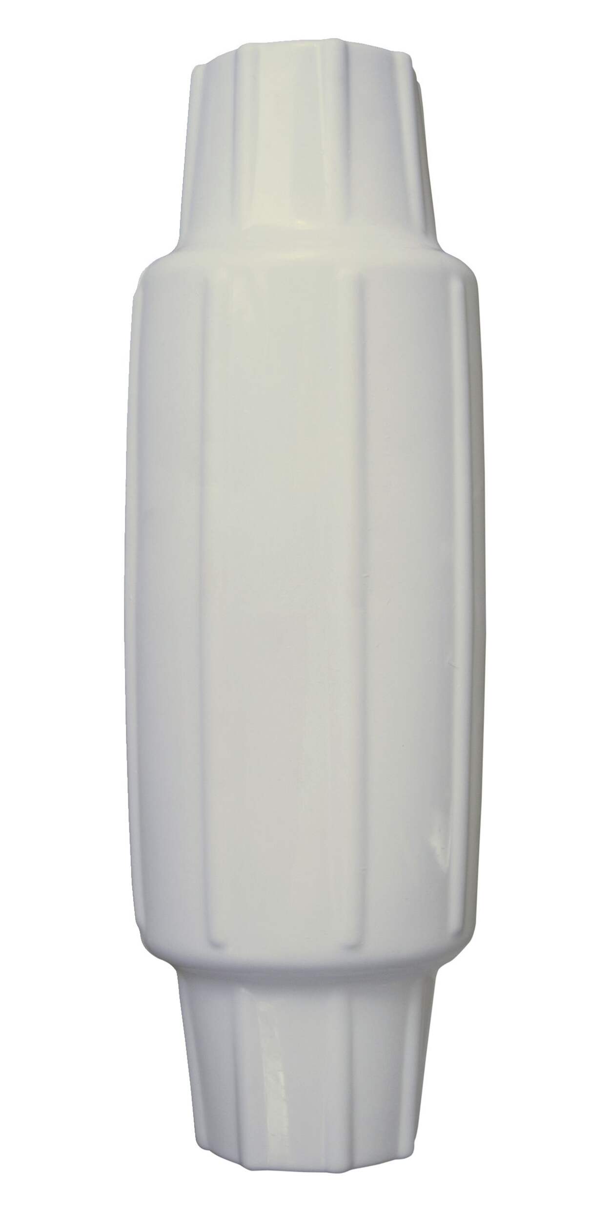 Protection de bateau pour quai PVC Dock Edge, blanc Front_Flat