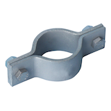 Renfort de patte simple en acier galvanisé Dock Edge Overhead_Plunge