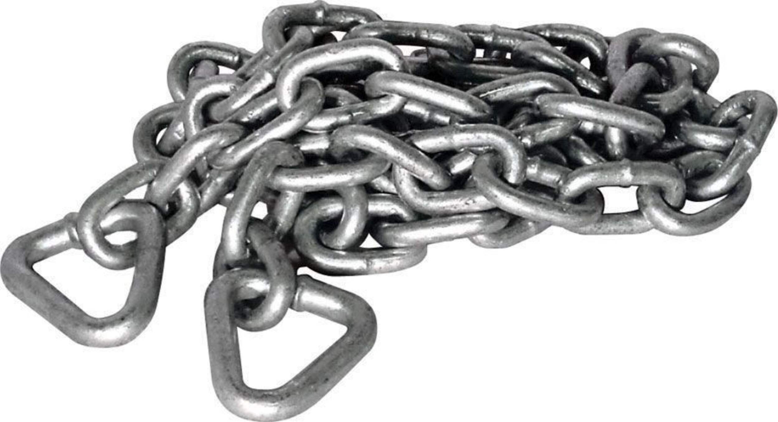 Galvanized Anchor Chain, 1/4-in x 4-ft Composite_or_Mixed