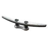 Taquet de quai en fonte galvanisée Dock Edge, 6 po Front_Angled_Left