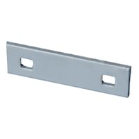 Dock Edge Galvanized Steel Floating Dock Washer Plate / Hardware Front_Angled_Left