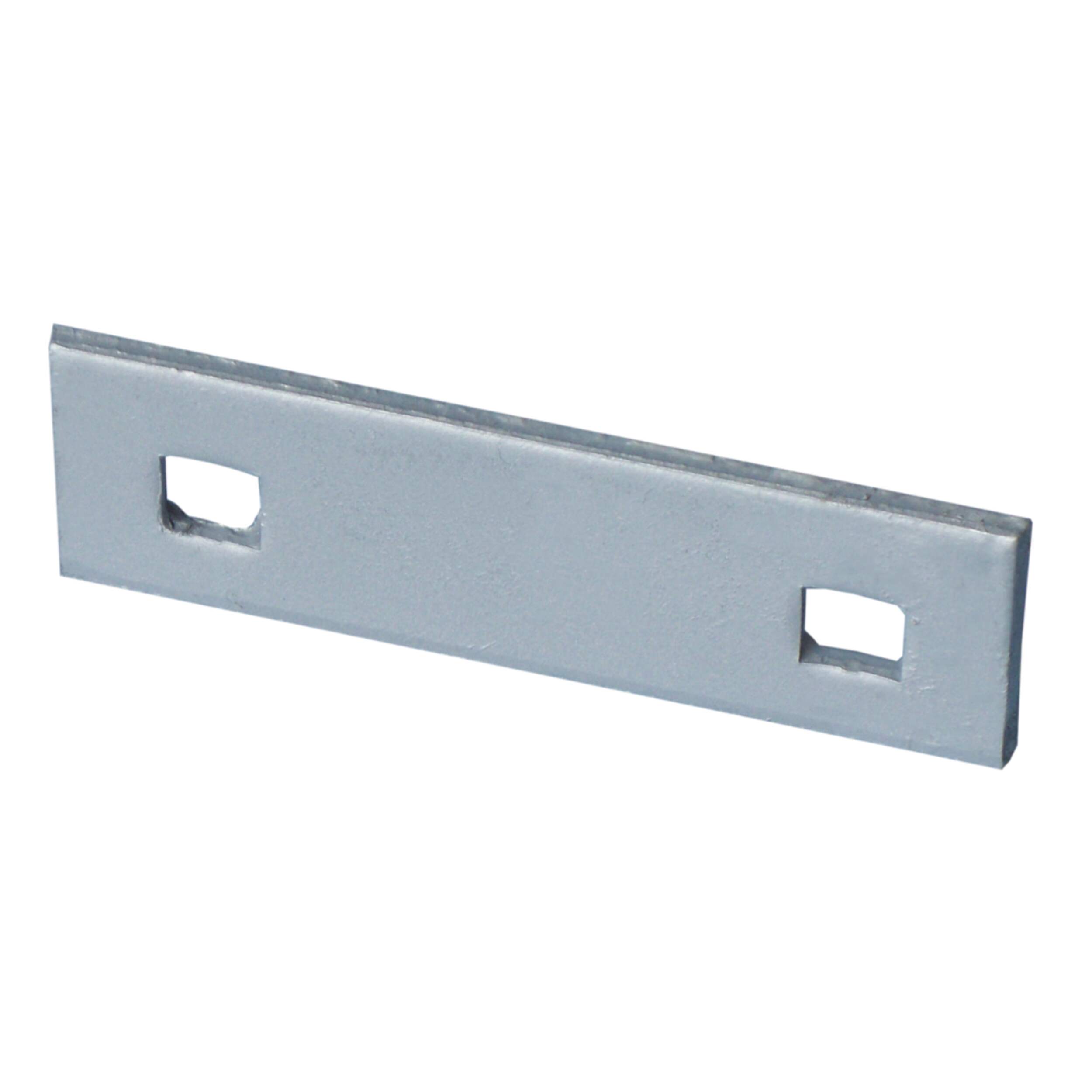 Pièces/Plaques de boulonnage pour quai flottant en acier galvanisé Dock Edge Front_Angled_Left