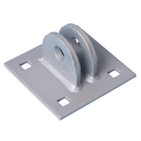 Dock Edge Galvanized Steel Floating Dock Female T-Connector Overhead_Plunge