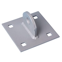 Dock Edge Galvanized Steel Floating Dock Male T-Connector Overhead_Plunge