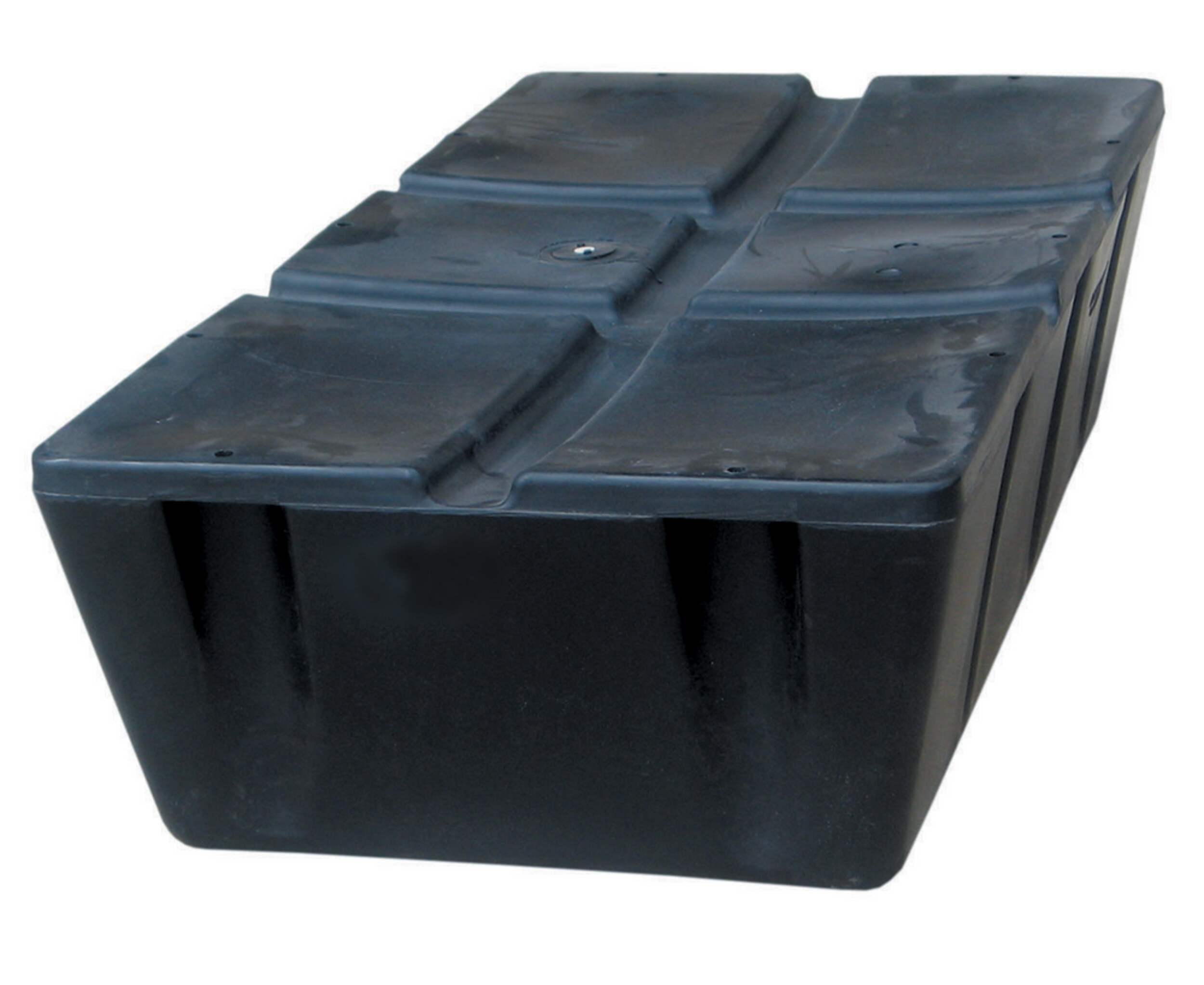 Flotteur de quai Dock Edge Howell 400, noir, 2 x 4 pi Front_Angled_Left