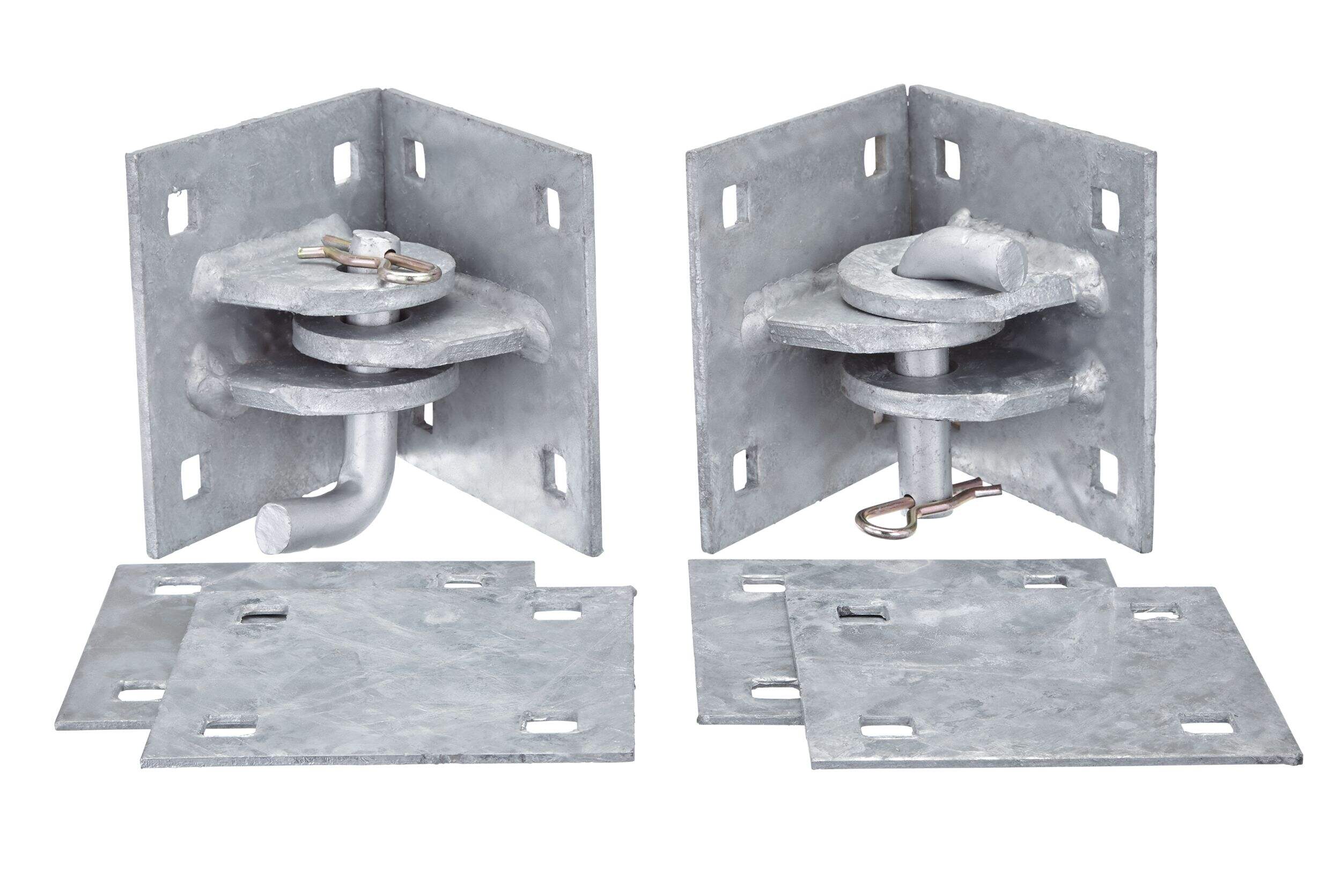 Dock Edge Heavy-Duty Galvanized Steel Floating Dock Connector Hinge Kit Composite_or_Mixed