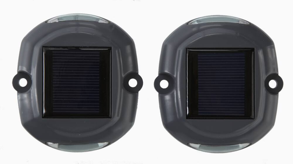 bright solar dock lights