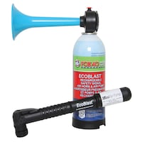 Fox 40 Ecoblast Marine Boat Safety Air Zound Signal Horn with Hi-Pressure Mini Pump