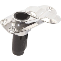 Base de lampe de poupe chromée Invisible Marine visible sur tout l'horizon Invincible Marine Overhead_Plunge