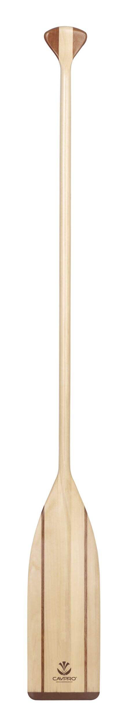 Caviness Resin Tip Wooden Canoe Paddle, 57-in Front_Flat