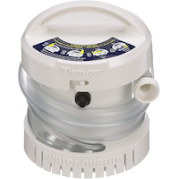 Attwood WaterBuster 200GPH Portable Power Pump, Front_Elevated