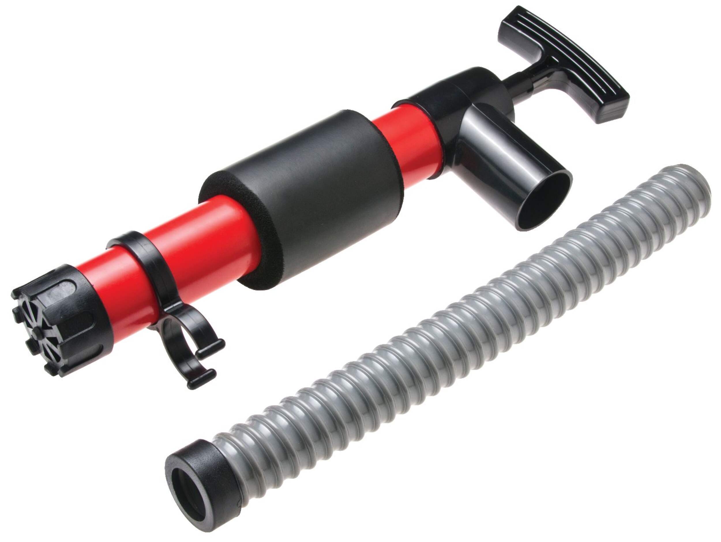 Invincible Marine Hand Bilge Pump Hose for Small Boats, 24-in Overhead_Plunge