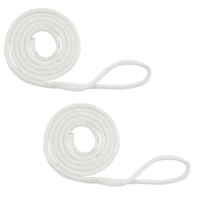 Blueline Nylon Braided Fender Line, 1/4-in x 15-ft, 2-Pack