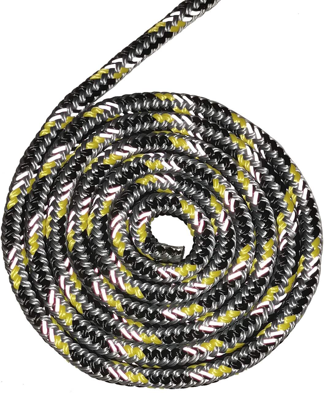 Blueline Reflective Boating Utility Rope, 1/2-in x 50-ft
