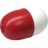Invincible Marine Buoy, Red / White 3-in x 5-in Front_Angled_Right