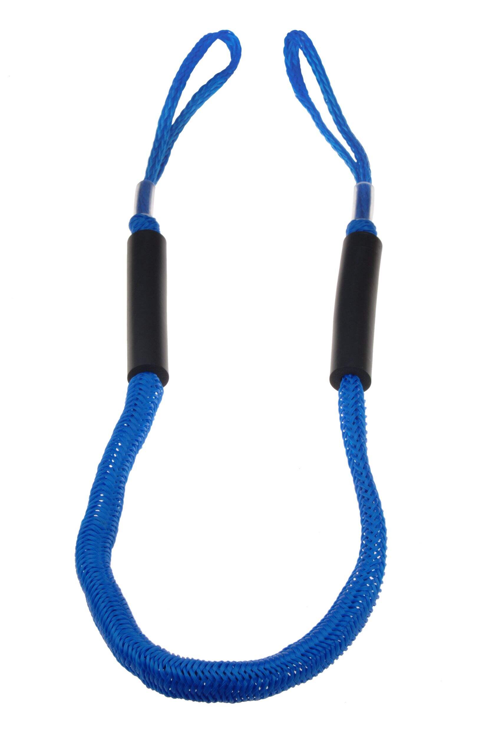 Blueline Nylon Bungee Dock Line/Rope, Blue, 5-ft Front_Flat