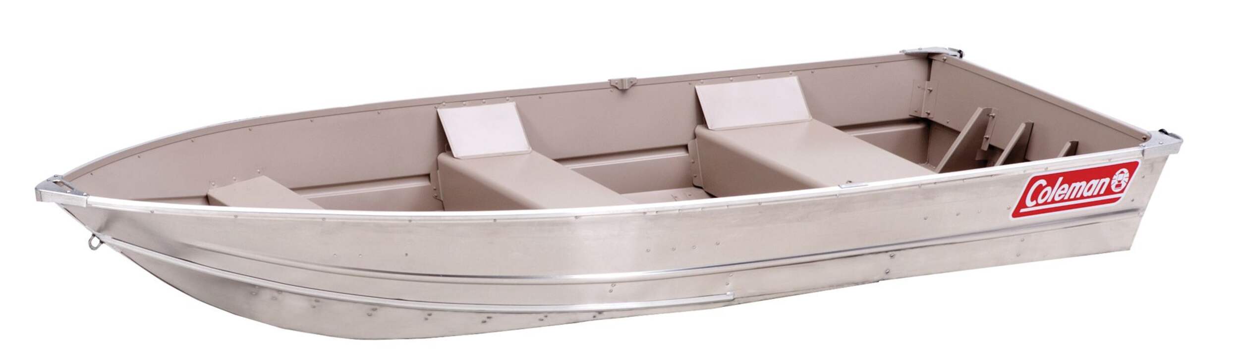 Coleman 12-ft Aluminum V-HULL Boat Front_Angled_Left
