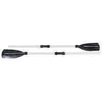 Hydro-Force Sectional Aluminum Paddle Set for Kayak & Boat, Convertible Front_Elevated