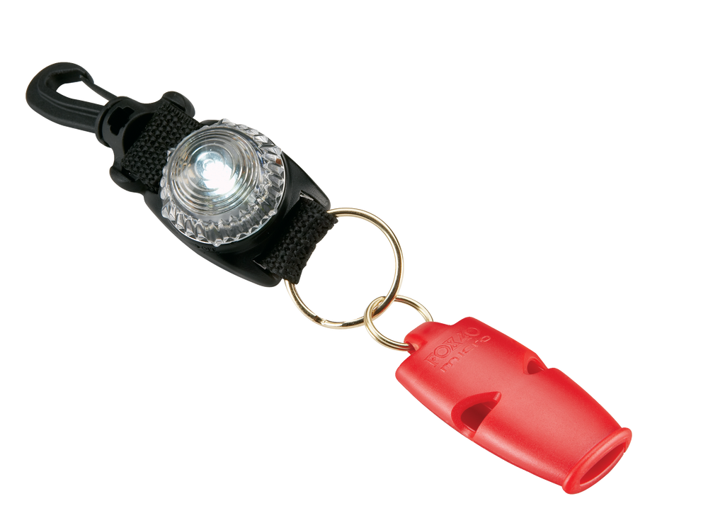 Fox 40 Adventure XP LED Light & Micro Whistle Combo, Assorted ...