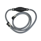 Attwood Quick-Connect Boat Fuel Line for Use with Johnson / Evinrude  Outboard Engines, 3/8-in x 6-ft