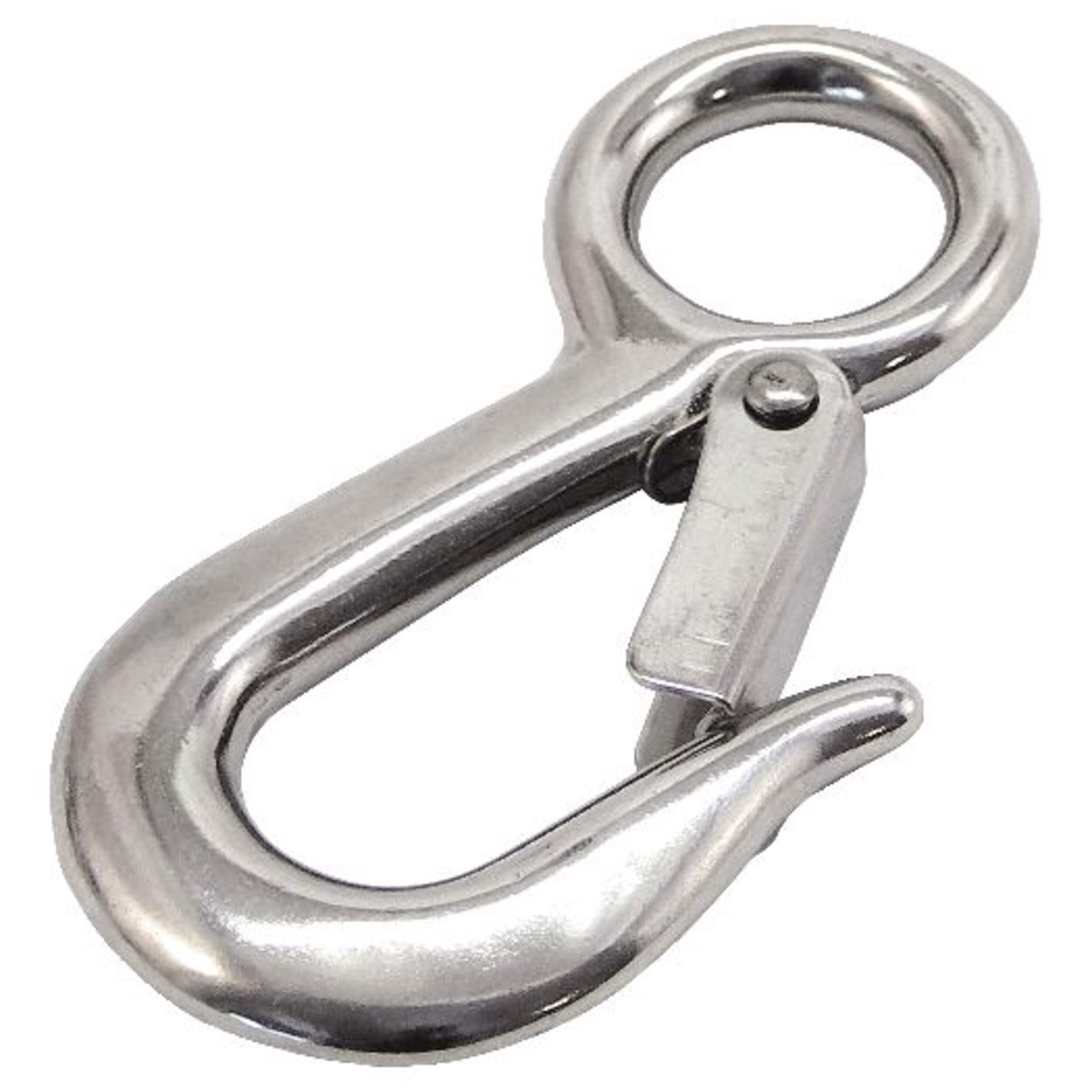 Invincible Marine Stainless Steel Eye Hook, 4-in Overhead_Plunge
