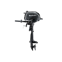 Suzuki Short Shaft Outboard Motor, 2.5 HP Side_Left